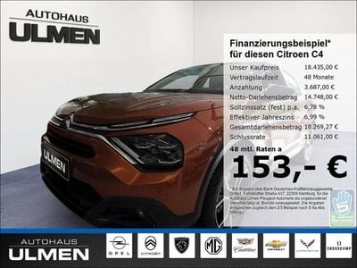 Orange Gebraucht 2023 Citroën e-C4 Feel SUV | 18.435 € (Guter Preis)