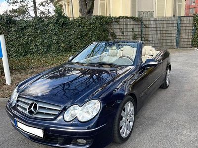 Second-hand Mercedes CLK350 272 CP (200 kW) 2007 Albastru Cabrio