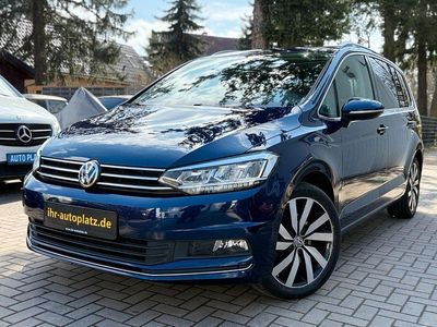 Gebraucht VW Touran Highline 150 PS (110 kW) 2018 Blau Van / Kleinbus