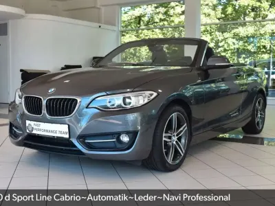 Gebraucht BMW 220 Sport Line 190 PS (139 kW) 2016 Grau Cabrio