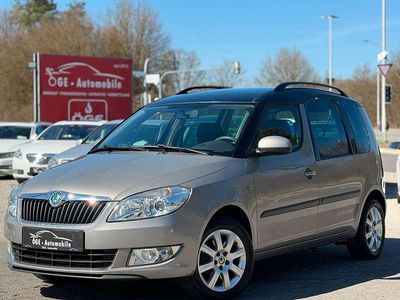 Gebraucht Skoda Roomster Plus Edition 105 PS (77 kW) 2011 Cappuccinobeige metallic Van / Kleinbus