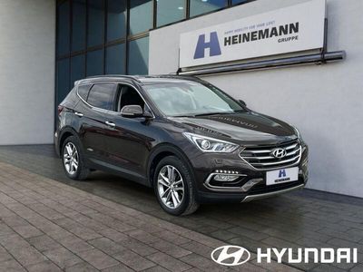 gebraucht Hyundai Santa Fe blue 2.2 CRDI 4WD Automatik Premium