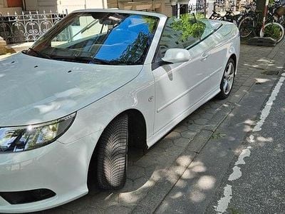 Second-hand Saab 9-3 Cabriolet Vector 194 CP (142 kW) 2008 Alb Cabrio