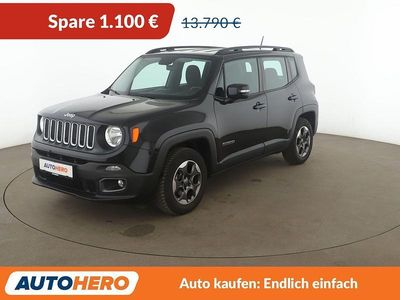Gebraucht Jeep Renegade Longitude 140 PS (102 kW) 2015 Schwarz SUV