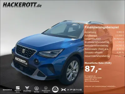 Käytetty Seat Arona Xperience 110 HP (80 kW) 2023 Sininen Katumaasturi