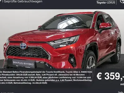Nowe Toyota RAV4 Hybrid 306 KM (225 kW) 2025 Czerwony SUV