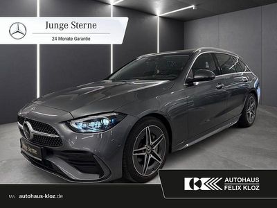 Grau Gebraucht 2025 Mercedes C200 AMG Limousine | 41.900 € (Fairer Preis)