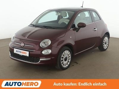 Gebraucht Fiat 500 Lounge 69 PS (50 kW) 2018 Violet Kleinwagen