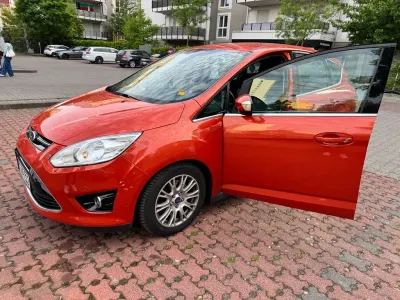 Usata Ford C-MAX Titanium 150 CV (110 kW) 2011 Arancione Monovolume