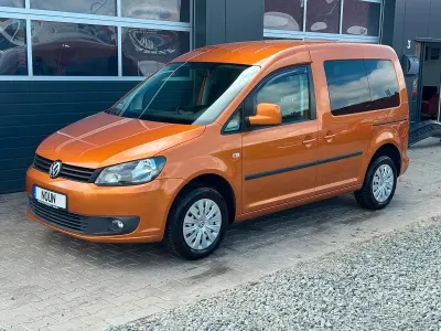 Gebraucht VW Caddy 75 PS (55 kW) 2014 Orange Van / Kleinbus