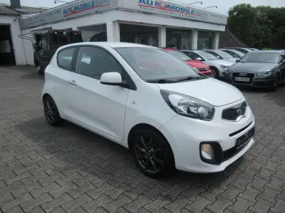 Gebraucht Kia Picanto Edition 7 69 PS (50 kW) 2014 Weiß Kleinwagen