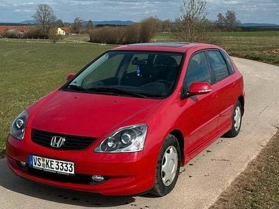 Gebraucht Honda Civic S 110 PS (80 kW) 2004 Rot Limousine