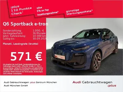 Gebraucht Audi Q6 Sportback e-tron Edition .1 225 kW (306 PS) 2025 Ascariblau metallic SUV