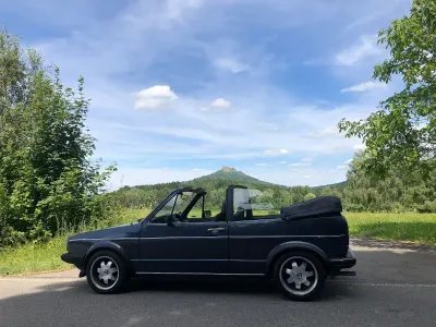 Gebraucht VW Golf Cabriolet 111 PS (81 kW) 1986 Blau Cabrio