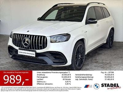 Gebraucht Mercedes GLS63 AMG AMG 612 PS (450 kW) 2021 Weiß SUV