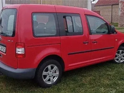 Gebraucht VW Caddy Life 75 PS (55 kW) 2006 Rot Van / Kleinbus
