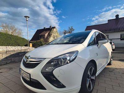 Usata Opel Zafira Tourer OPC 170 CV (125 kW) 2015 Bianco Monovolume