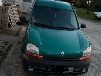 Gebraucht Renault Kangoo 95 PS (69 kW) 2001 Grün Van / Kleinbus