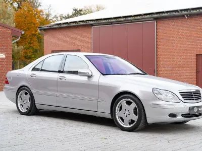Gebraucht Mercedes S55 AMG AMG 360 PS (264 kW) 2000 Brillantsilber metallic Limousine