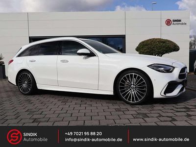 Gebraucht Mercedes C300 AMG line 258 PS (189 kW) 2022 Polarweiss Kombi