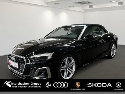 Gebraucht Audi A5 Cabriolet S-Line 245 PS (180 kW) 2020 Mythosschwarz metallic Cabrio