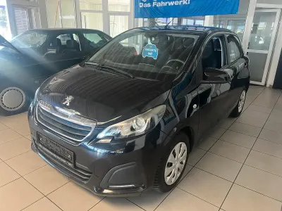 Gebraucht Peugeot 108 70 PS (51 kW) 2015 Schwarz Kleinwagen
