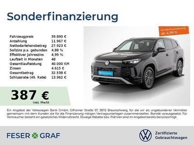 Grenadillschwarz metallic Gebraucht 2025 VW Tayron Life SUV | 39.890 € (Superpreis)