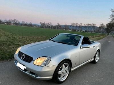 Usata Mercedes SLK200 AMG 136 CV (100 kW) 1999 Argento Cabrio