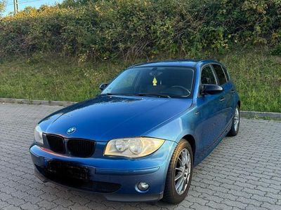 Gebraucht BMW 116 116 PS (85 kW) 2006 Blau Kleinwagen