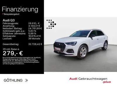 Gebraucht Audi Q3 Advanced Plus 150 PS (110 kW) 2023 Weiß SUV