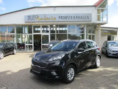 Gebraucht Kia Sportage Edition 7 132 PS (97 kW) 2020 Schwarz SUV