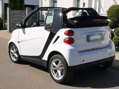 Gebraucht Smart ForTwo Cabrio 71 PS (52 kW) 2008 Weiß Cabrio