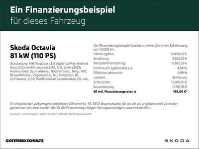 Usata Skoda Octavia Ambition 110 CV (80 kW) 2021 Blu Station wagon