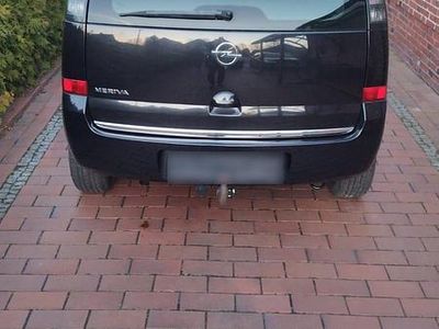 Gebraucht Opel Meriva 90 PS (66 kW) 2008 Schwarz Van / Kleinbus