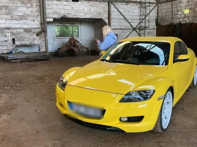 Gebraucht Mazda RX8 231 PS (169 kW) 2004 Gelb Coupé
