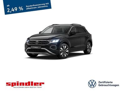 Gebraucht VW T-Roc Goal 150 PS (110 kW) 2024 Deep black perleffekt SUV
