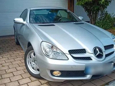 Gebraucht Mercedes SLK200 184 PS (135 kW) 2008 Silber Cabrio