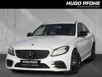 Gebraucht Mercedes C300 AMG line 245 PS (180 kW) 2019 Polarweiss unilack Limousine