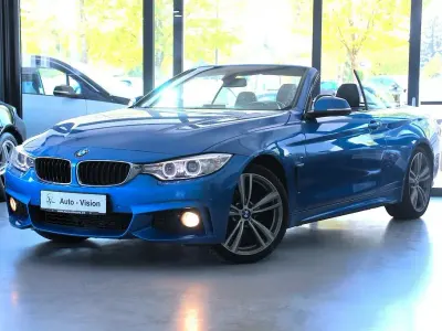 Usata BMW 420 M Sport 184 CV (135 kW) 2015 Blu Cabrio