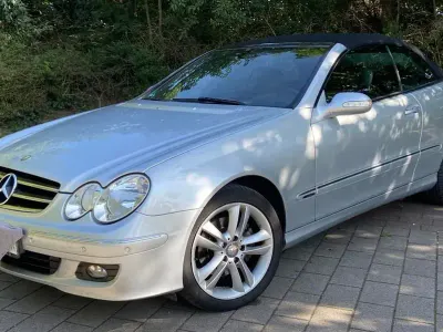 Gebraucht Mercedes CLK200 Avantgarde 184 PS (135 kW) 2008 Silber Cabrio