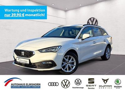 Gebraucht Seat Leon Style 150 PS (110 kW) 2022 Candy weiss Kombi