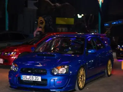 Gebraucht Subaru Impreza 280 PS (205 kW) 2005 Blau Limousine