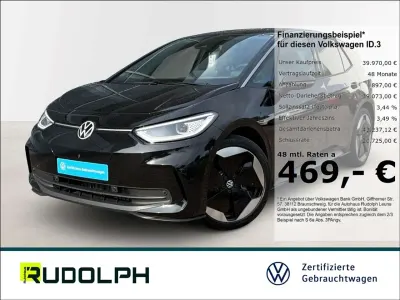 Neu VW ID.3 Pro 169 kW (231 PS) 2025 Schwarz Kleinwagen