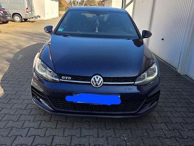 Gebraucht VW Golf VII GTD 184 PS (135 kW) 2017 Blau Kleinwagen