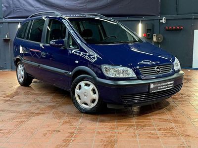 Gebraucht Opel Zafira Basis 101 PS (74 kW) 2001 Blau Van / Kleinbus