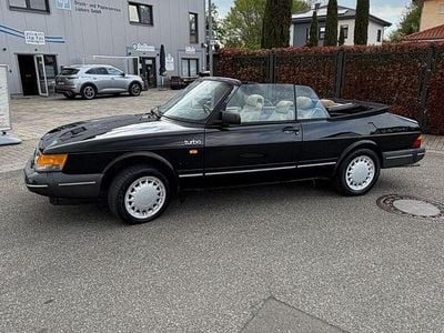Usata Saab 900 Cabriolet 160 CV (117 kW) 1989 Nero Cabrio