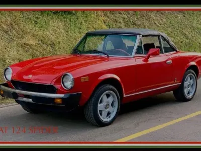Gebraucht Fiat 124 Spider 105 PS (77 kW) 1981 Rot Cabrio