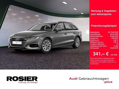 Grau / terragrau (metallic) Gebraucht 2021 Audi A4 Advanced Plus Kombi | 26.770 € (Guter Preis)