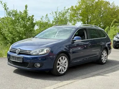 Brugt VW Golf VI Highline 140 HK (102 kW) 2010 Blå Hatchback