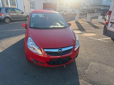 Brugt Opel Corsa Edition 90 HK (66 kW) 2009 Rød Hatchback